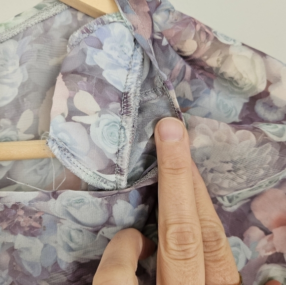 Floral  blouse "Chiffon" by American apparel size S - Picture 2 of 5